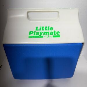 Igloo Little Playmate Cooler in Blue, White and Green